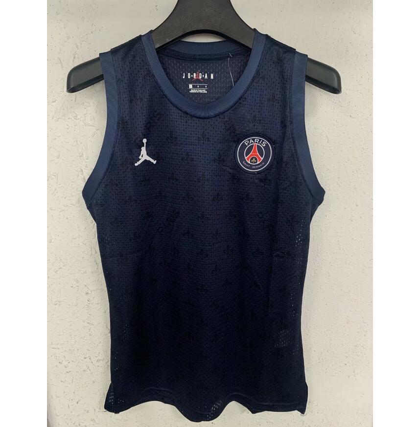 2021/22 PSG Navy Soccer Vest Jersey Shirt